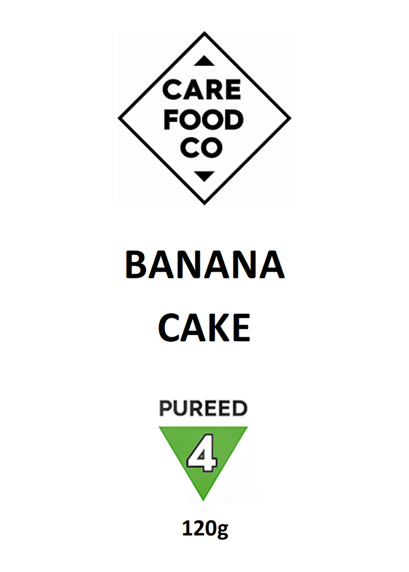 Banana Cake 120g - IDDSI Level 4