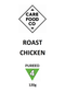 Roast Chicken 120g IDDSI Level 4 Pureed