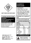 Salmon in White Wine 120g - IDDSI Level 4