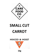 Small Cut Carrot 1kg Minced Moist