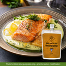 Salmon in White Wine 120g - IDDSI Level 6 Soft bite sized